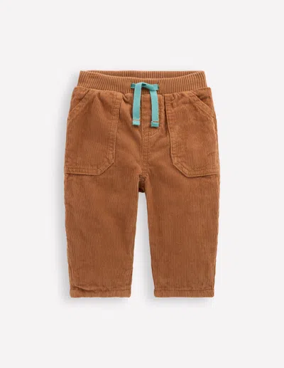 Boden Babies' Kuschelige, Gefütterte Hose-hellbraun In Brown
