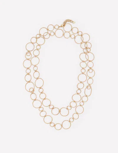 Boden Lange, Filigrane Kette In Gold