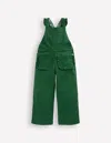 Boden Latzhose Mit Rüschen-kieferngrün In Green