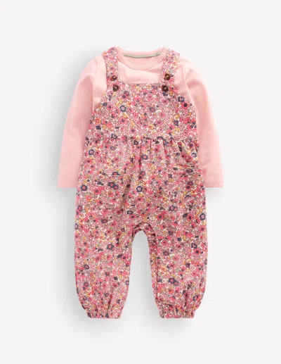 Boden Babies' Latzhosen-set Aus Jersey In Bunt | Grösse 98 In Multi