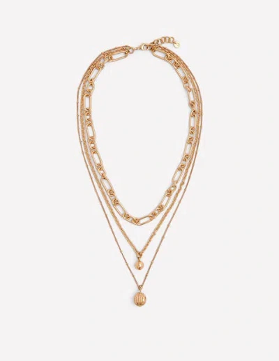 Boden Layered Drop Chain Necklacegold Women  In Gold