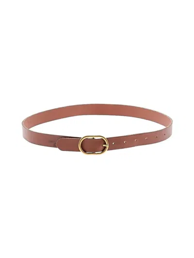 Pre-owned Boden Leather Belt In Brown
