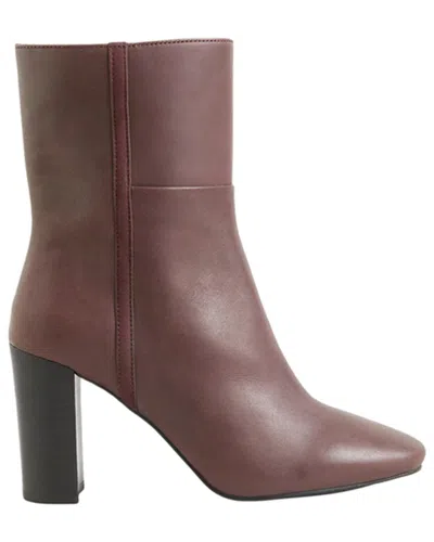Boden Leather Bootie In Brown