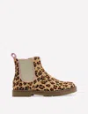 Boden Leather Chelsea Boots Leopard  In Animal Print