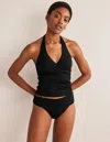 Boden Levanzo Halter Tankini Topblack Women  In Black
