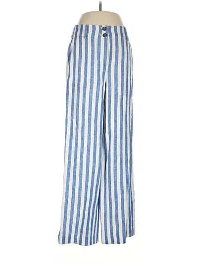 Pre-owned Boden Linen Pants In Blue