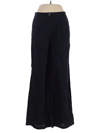 Pre-owned Boden Linen Pants In Blue