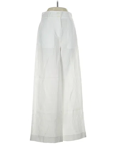Pre-owned Boden Linen Pants In White