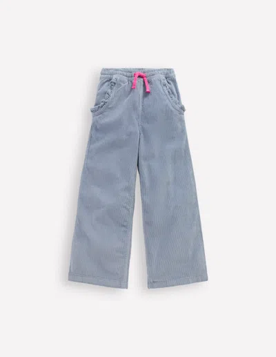 Boden Kids' Lockere Cordhose-blau In Blue
