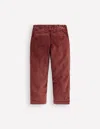 Boden Lockere Hose Für Den Alltag-kastanie Cord In Burgundy