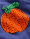 Boden Long Sleeve Applique T-shirt-navy Pumpkin Male  In Blue