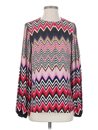 Pre-owned Boden Long Sleeve Blouse In Pink