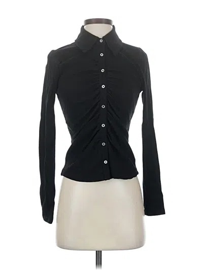 Pre-owned Boden Long Sleeve Button Down Shirt In Black