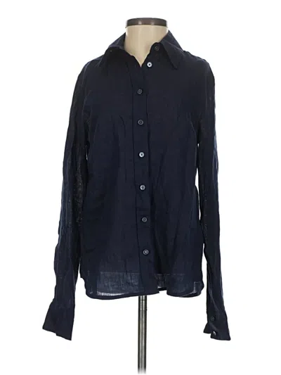Boden Long Sleeve Button Down Shirt In Blue