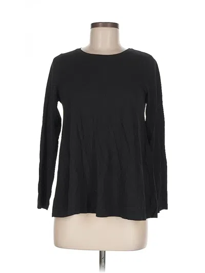 Pre-owned Boden Long Sleeve T-shirt In Black