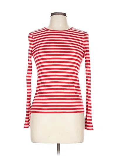 Pre-owned Boden Long Sleeve T-shirt In Red
