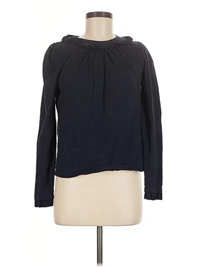 Pre-owned Boden Long Sleeve Top Black Cowl Neck Tops