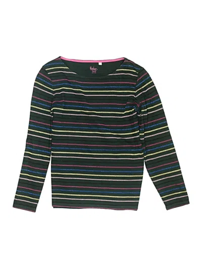 Pre-owned Boden Kids' Long Sleeve T-shirt In Black