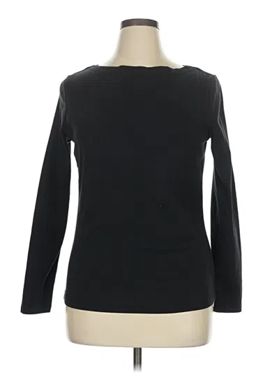 Pre-owned Boden Long Sleeve T-shirt In Black