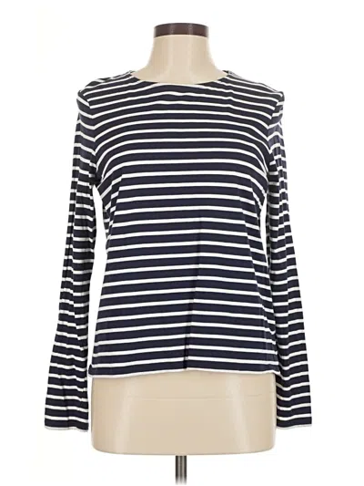 Pre-owned Boden Long Sleeve T-shirt In Blue
