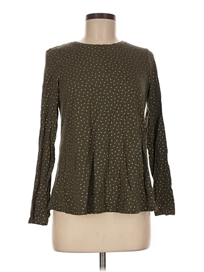 Pre-owned Boden Long Sleeve T-shirt In Brown