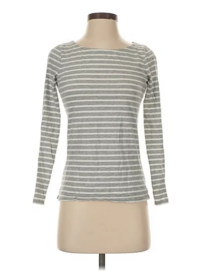 Pre-owned Boden Long Sleeve T-shirt In Gray