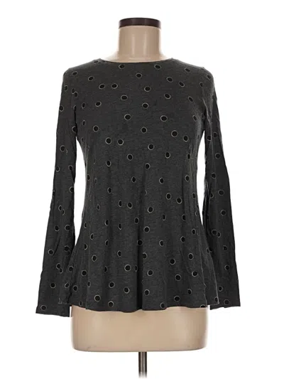 Pre-owned Boden Long Sleeve T-shirt In Gray