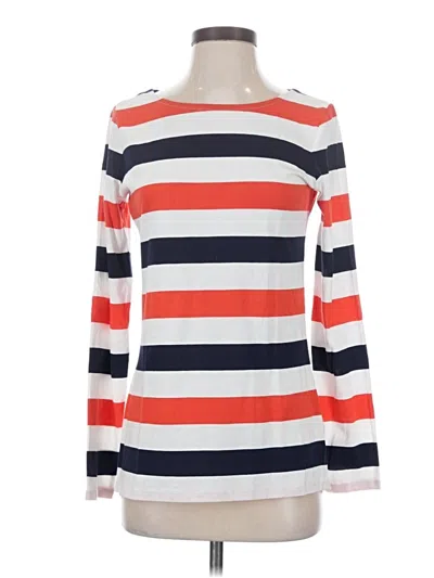 Pre-owned Boden Long Sleeve T-shirt In Orange