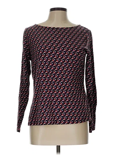 Pre-owned Boden Long Sleeve T-shirt In Red