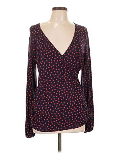 Pre-owned Boden Long Sleeve T-shirt In Red