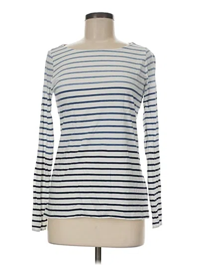 Pre-owned Boden Long Sleeve T-shirt In Silver