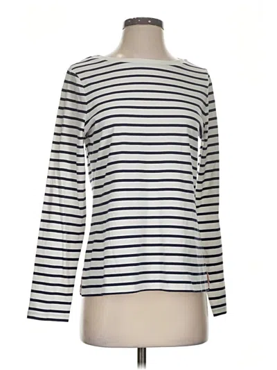 Pre-owned Boden Long Sleeve T-shirt In Silver