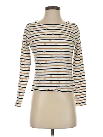 Pre-owned Boden Long Sleeve Turtleneck In Gold