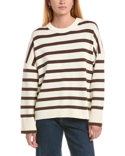 Boden Lucy Relaxed Jumper In Burgundy