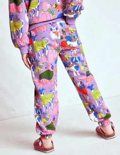 Boden Kids' Lustige Jogginghose-hunde Im Kuscheloutfit In Pink