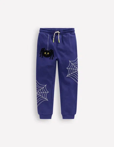 Boden Kids' Lustige Jogginghose-steuerbordblau Spinne In Blue