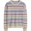 Boden Lydia Fair Isle Cashmere Sweater In Multi