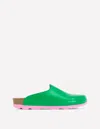 Boden Lyla Colour Block Clogs-rich Emerald Female