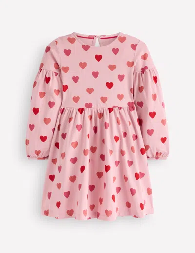 Boden Kids' Madeline Kleid Mit Blousonärmeln | Grösse 152 In Pink