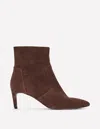 Boden Mid Heel Ankle Boots Bitter Chocolate  In Brown