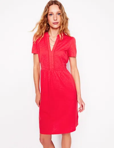 Boden Naomi Short Sleeve Dressstrawberry Tart Red Women  In Strawberry Tart Red