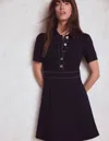 Boden Nicolette Ponte Shirt Dress Navy Women  In Navy