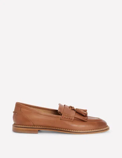 Boden Nya Flache Ghillie-loafer In Braun | Grösse 36 In Brown