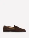 Boden Nya Pennyloafer-bitterschokolade Wildleder In Brown