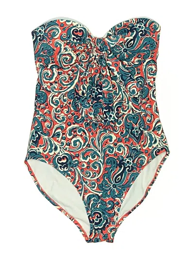 Pre-owned Boden One Piece Swimsuit In Blue