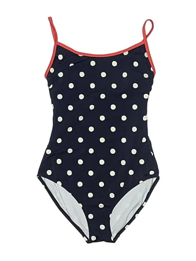 Pre-owned Boden One Piece Swimsuit In Blue