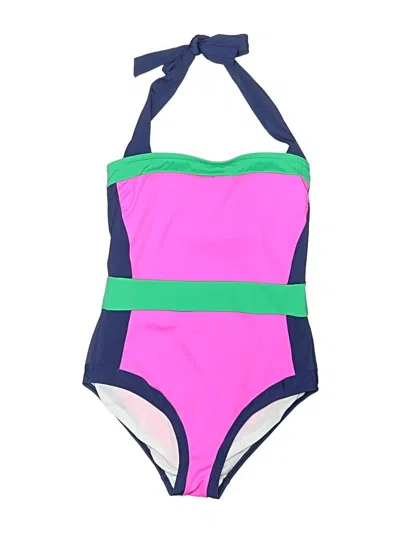 Pre-owned Boden One Piece Swimsuit In Pink