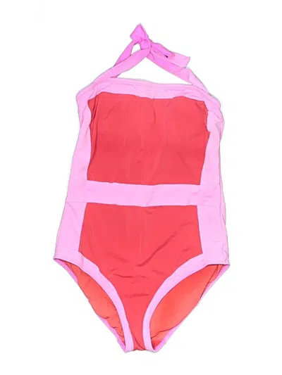 Pre-owned Boden One Piece Swimsuit In Pink