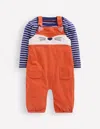 Boden Originelles Spielset Mit Latzhose-koi Fuchs In Multi