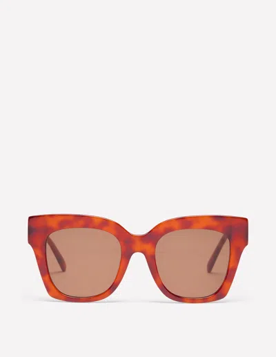 Boden Oversized Tort Sunglassesmarmalade Tort Women  In Red